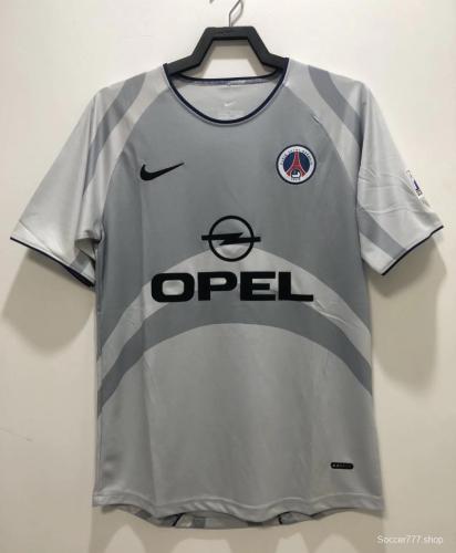 Retro 00/01 PSG Away Soccer Jersey