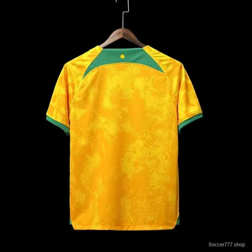 2022 Australia Home Soccer Jersey