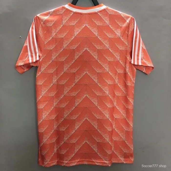 Retro 1988 Netherlands Home Soccer Jersey