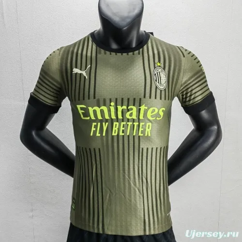 Player Vision 22/23 AC Milan Third Soccer Jersey