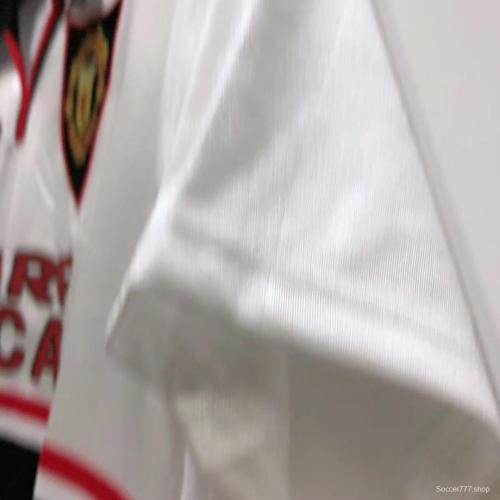 Retro 98/99 Manchester United Away Soccer Jersey