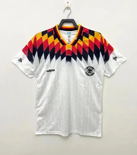 Retro 1994 Germany Home Soccer Jersey