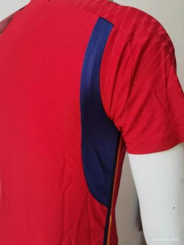Player Vision 2022 Spain Home Soccer Jersey