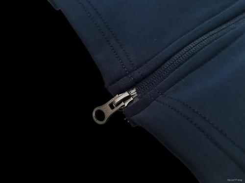 2022 Brazil Full Zipper Navy Training Jacket