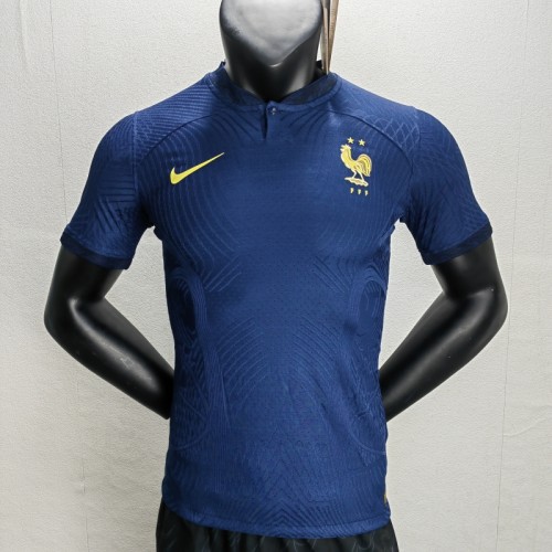 Player Vision 2022 France Home Soccer Jersey