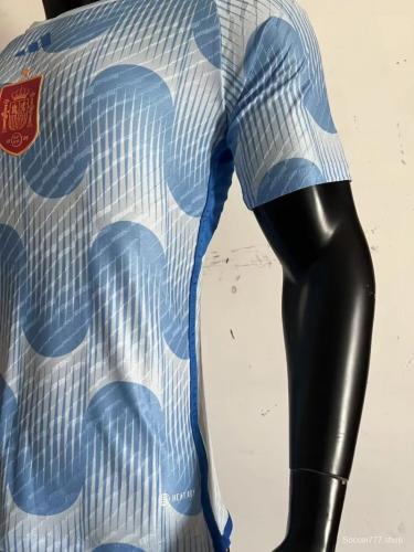 2022 Spain Away Soccer Jersey