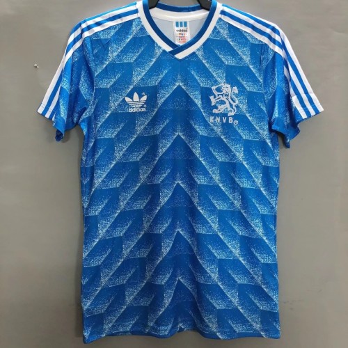 Retro 1988 Netherlands Away Soccer Jersey