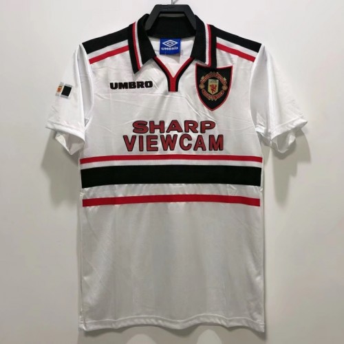 Retro 98/99 Manchester United Away Soccer Jersey