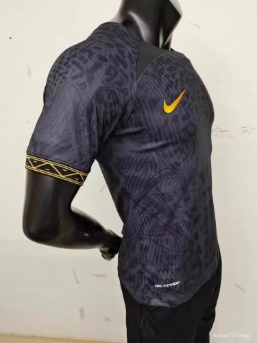 2022 Brazil Black Special Vision Soccer Jersey