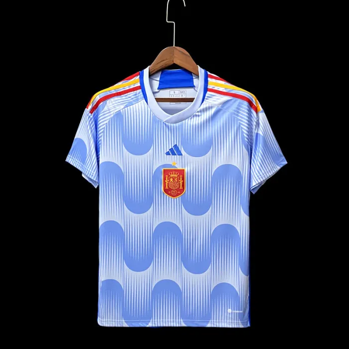 2022 Spain Away Soccer Jersey