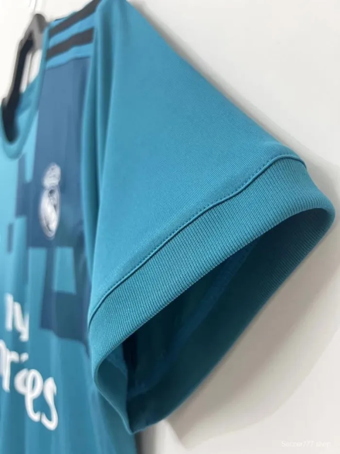 Retro 17/18 Real Madrid Third Soccer Jersey
