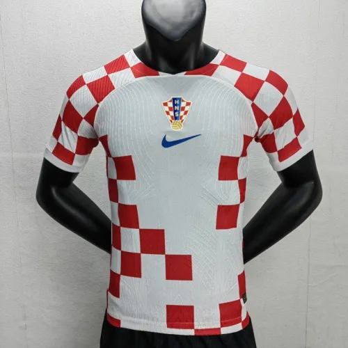 Player Vision 2022 Croatia Home Soccer Jersey