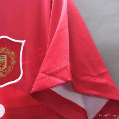 Retro 94/96 Manchester United Home Soccer Jersey