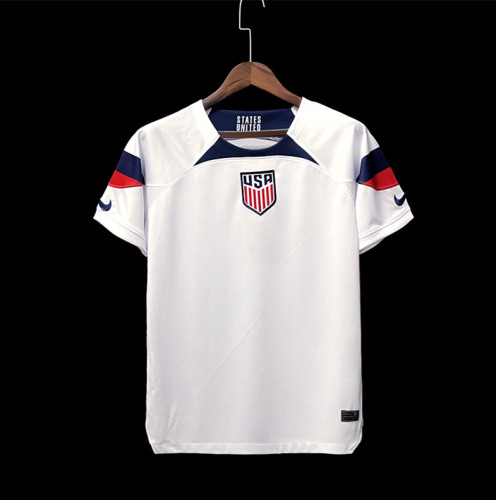 2022 USA Home White Soccer Jersey
