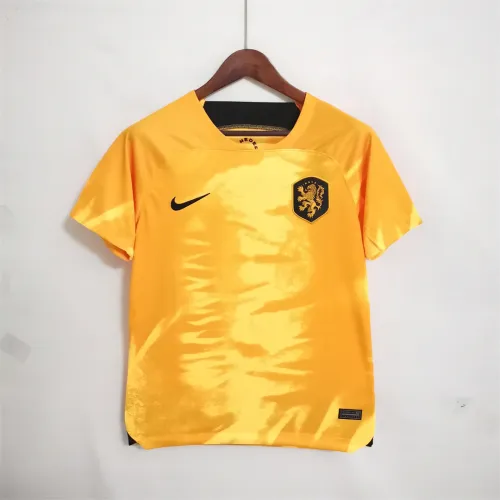 2022 Netherlands Home Soccer Jersey