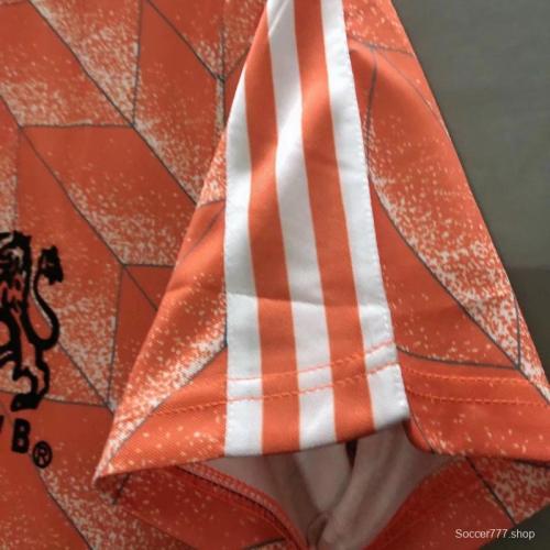 Retro 1988 Netherlands Home Soccer Jersey