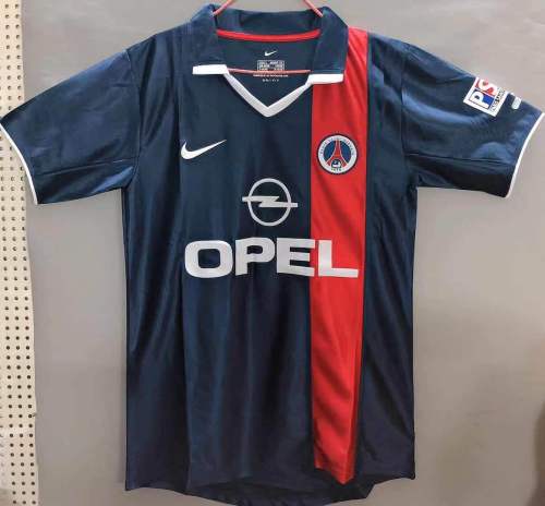 Retro 01/02 PSG Home Soccer Jersey