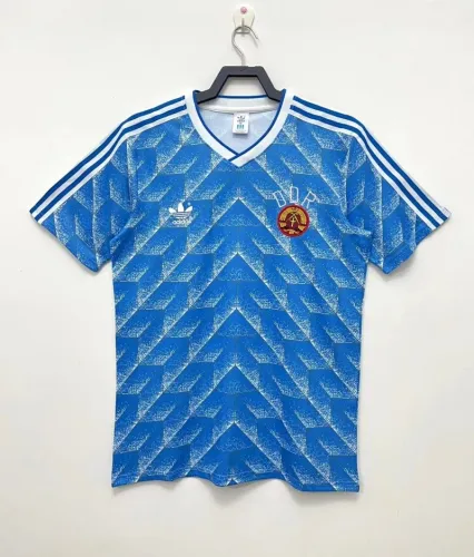 Retro 1988 Germany Away Soccer Jersey