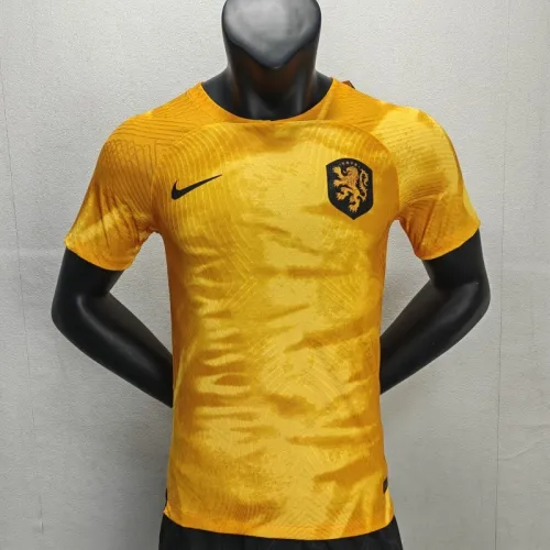 Player Vision 2022 Netherlands Home Soccer Jersey
