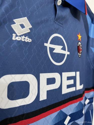 Retro 95/96 AC Milan Away Soccer Jersey