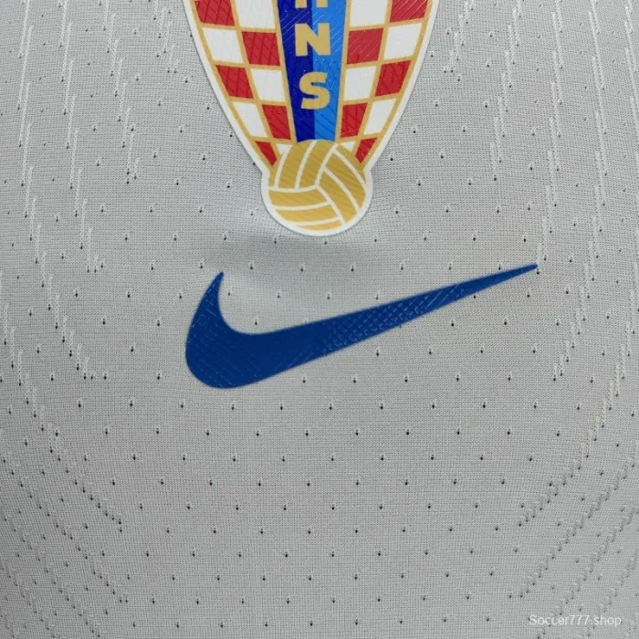 Player Vision 2022 Croatia Home Soccer Jersey
