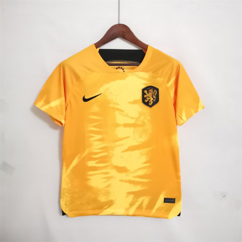 2022 Netherlands Home Soccer Jersey
