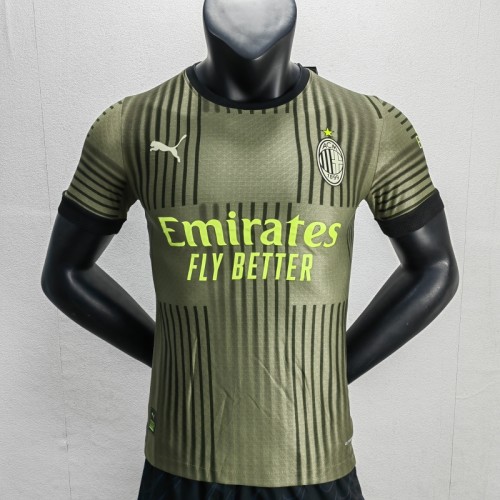 Player Vision 22/23 AC Milan Third Soccer Jersey