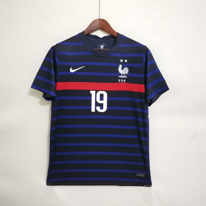 Retro 2020 France Benzema Jersey