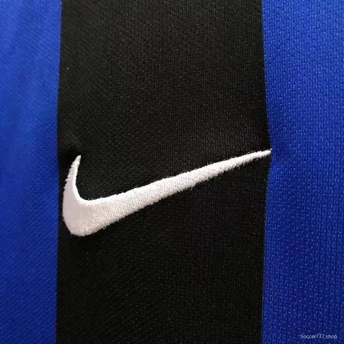 Retro 08/09 Inter Milan Home Champions Vision Soccer Jersey