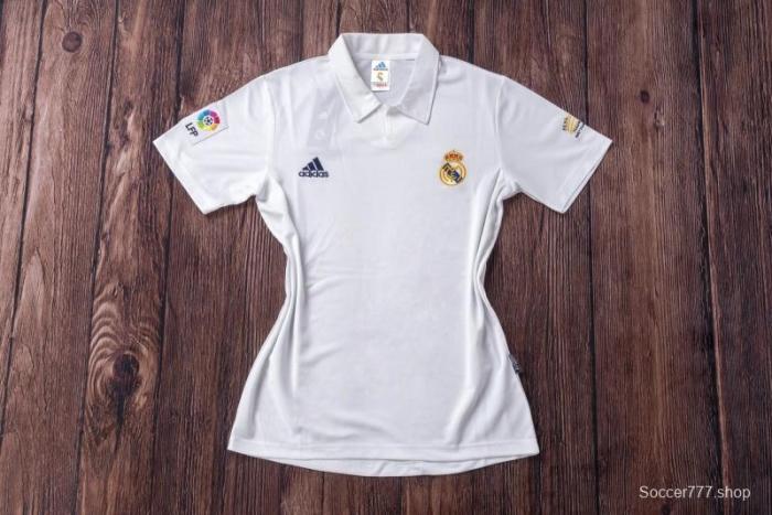 RETRO 02/03 Real Madrid Home Soccer Jersey
