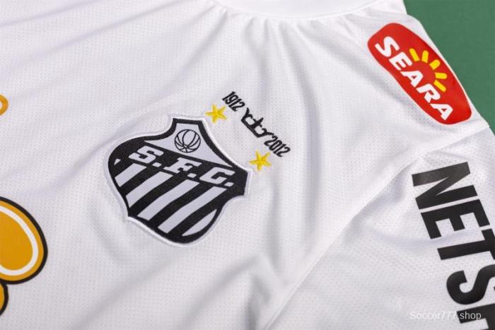 RETRO 11/12 Santos Home Soccer Jersey