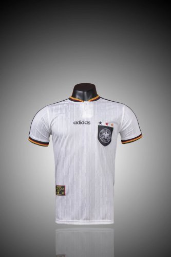 Retro 1996 Germany Home Soccer Jersey