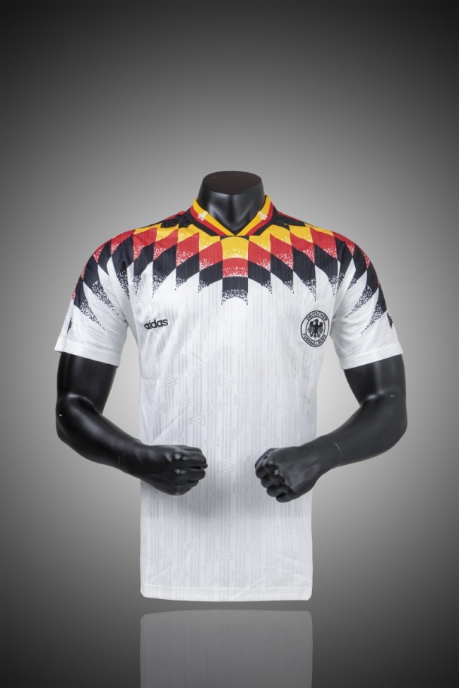 Retro 1994 Germany Home Soccer Jersey