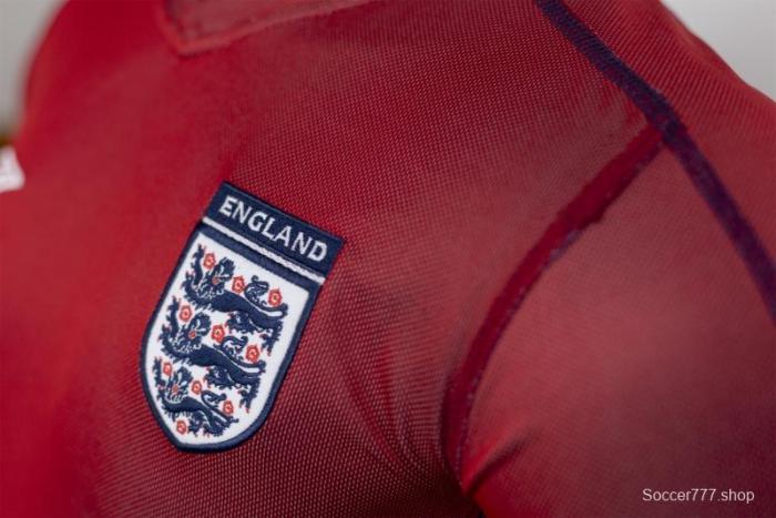 Retro 2002 England Away Soccer Jersey