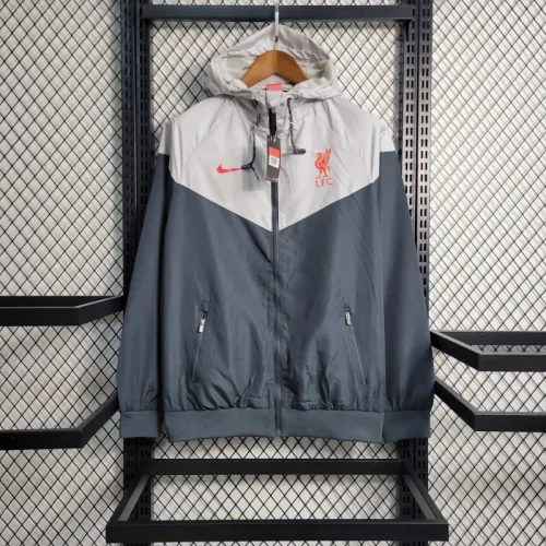 22/23 Liverpool Grey Windbreaker