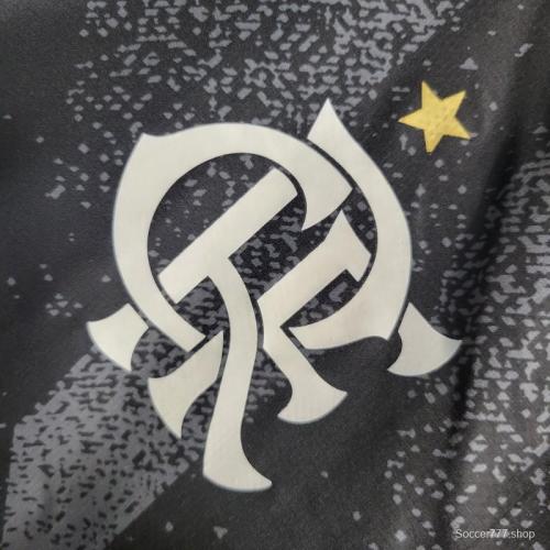 22/23 FlamengoBlack/Grey Mixed Color  Windbreaker