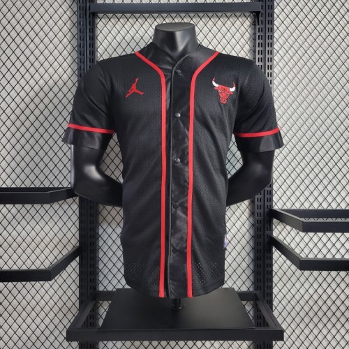 NBA Bull Stadium Black Jersey