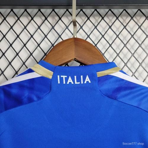 23-24 KIDS Italy Home Jersey Size 16-28