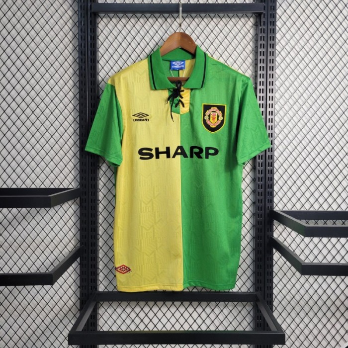 Retro 1992/94 Manchester United Away Green Jersey