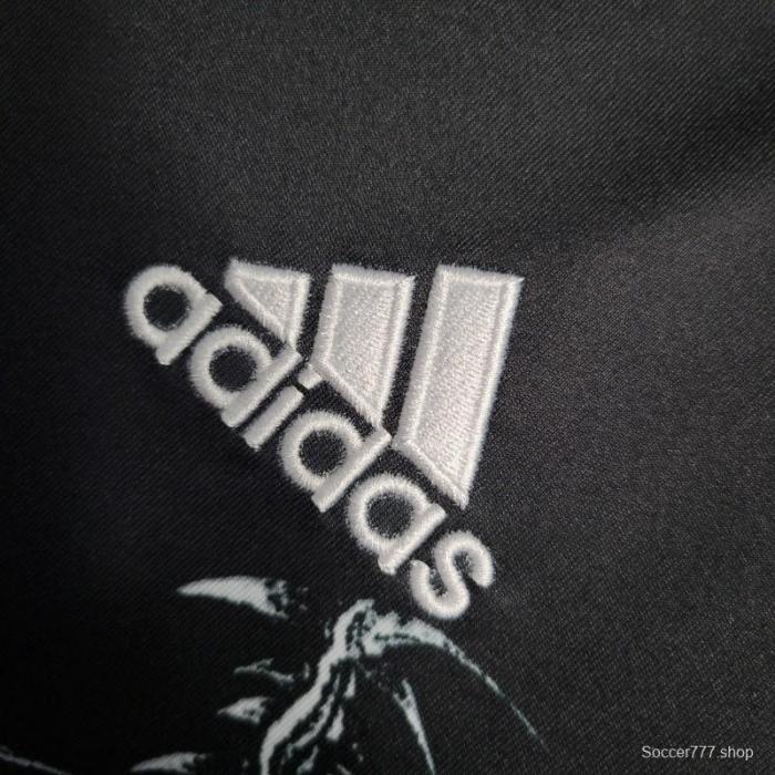 Retro 14/15 Real Madrid Third Black Dragon Jersey