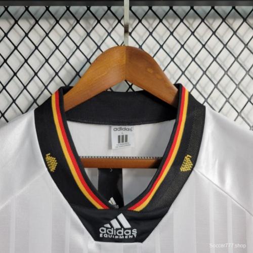 Retro 1992 Germany Away Soccer Jersey