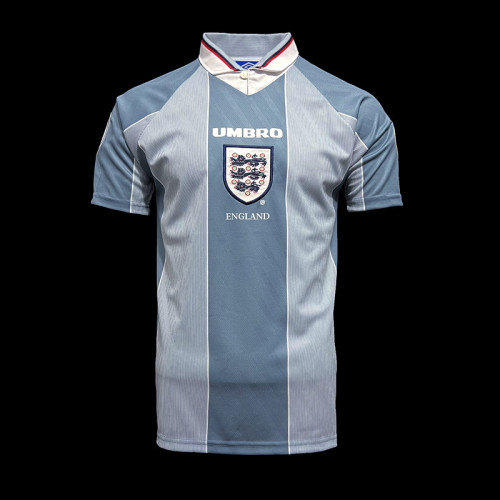 Retro 1996 England Away Soccer Jersey