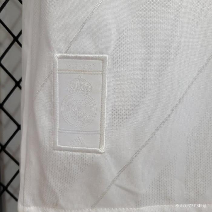 Retro Long Sleeve 17/18 Real Madrid Home Jersey