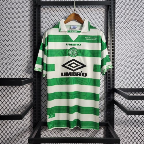 Retro1998 Celtic Home Champion Jersey