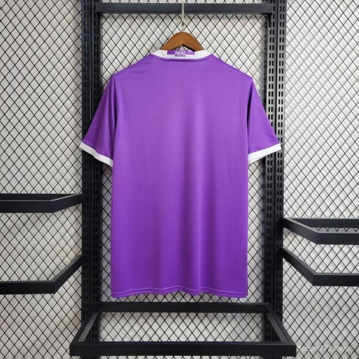 Retro Real Madrid 17/18 Away Purple Jersey