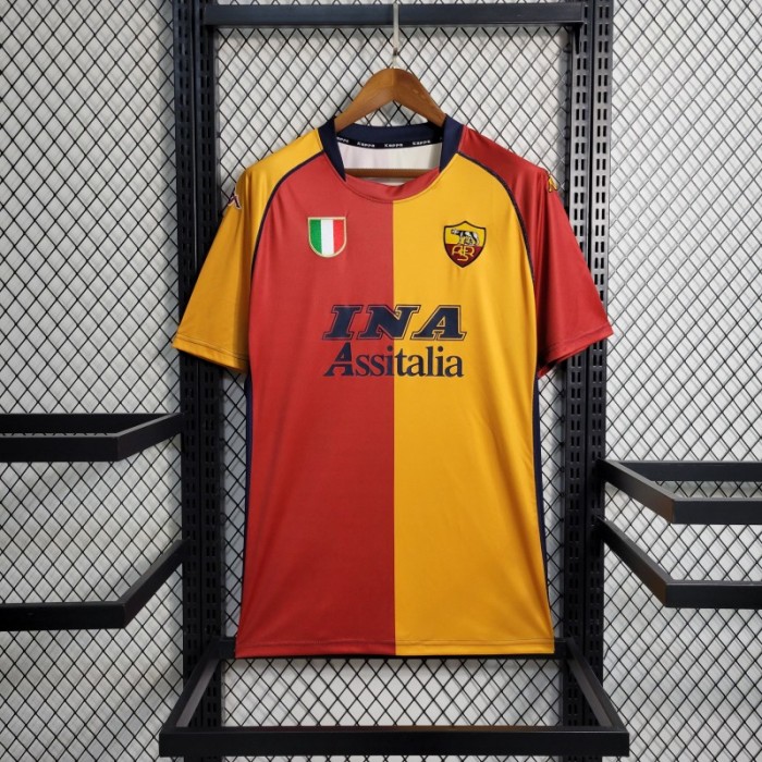 Retro 01/02 Roma Home Jersey