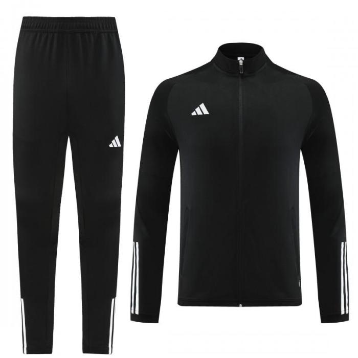 2023 Adidas Black Full Zipper Jacket +Pants