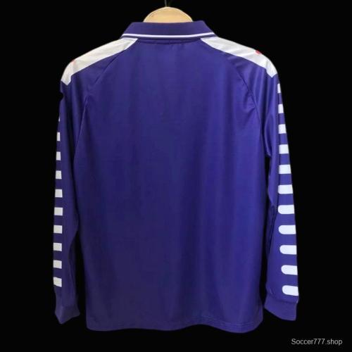 Retro 98/99 Fiorentina Home Long Sleeve Jersey