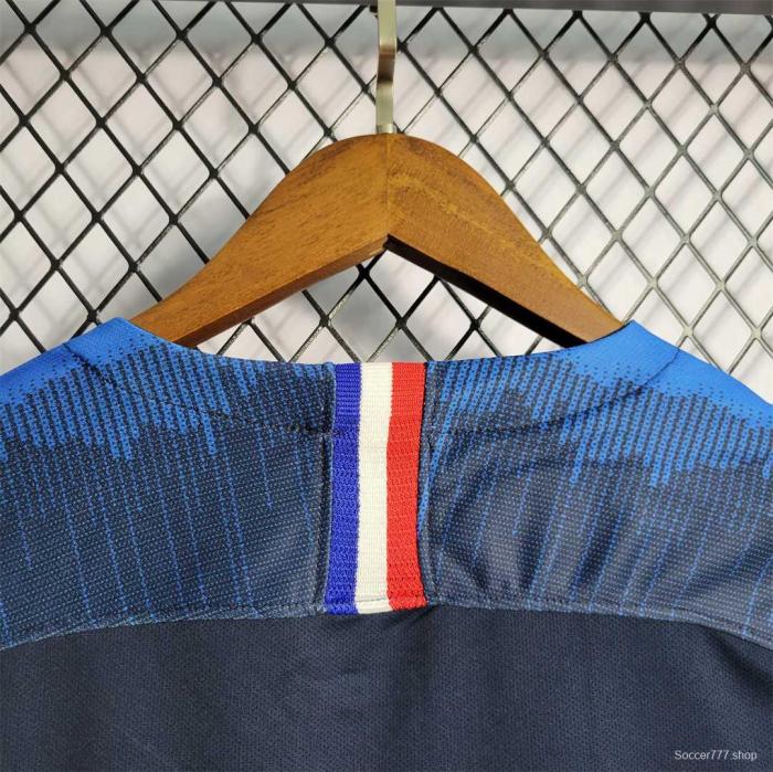 Retro 2018 France Home Jersey