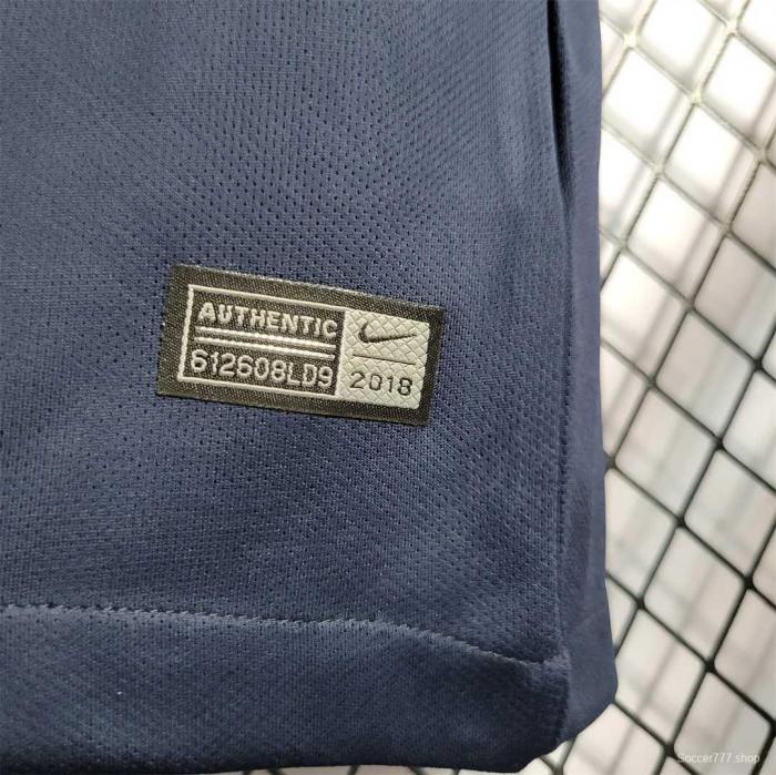 Retro 2018 France Home Jersey